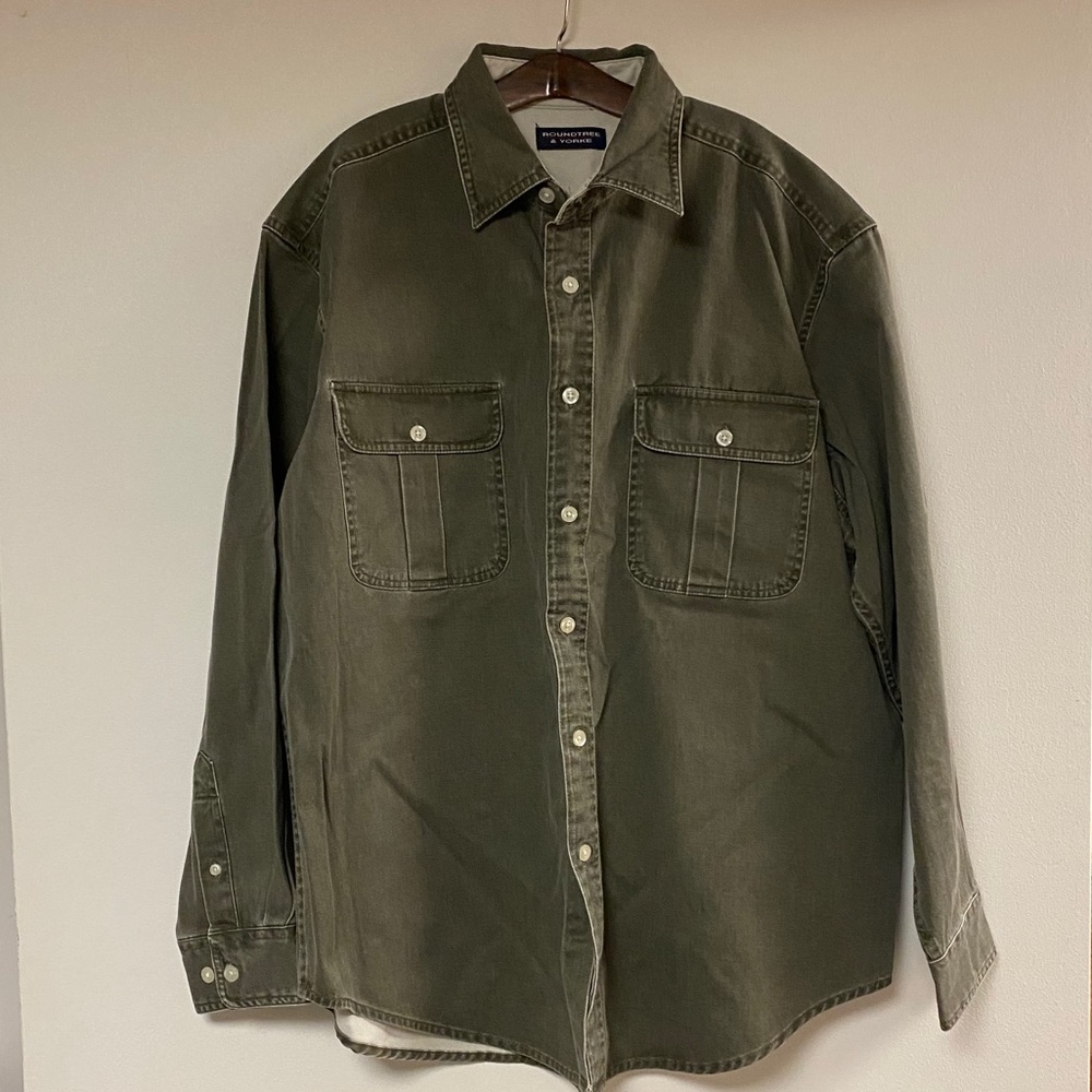 Vintage men’s button down shirt